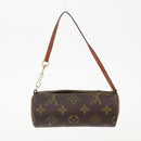 LOUIS VUITTON Monogram Vernis Pouch 6 Set Beige LV Auth bs35613-13