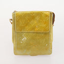 LOUIS VUITTON Monogram Vernis Pouch 6 Set Beige LV Auth bs35613-18