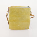 LOUIS VUITTON Monogram Vernis Pouch 6 Set Beige LV Auth bs35613-19