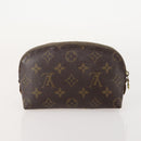 LOUIS VUITTON Monogram Vernis Pouch 6 Set Beige LV Auth bs35613-8