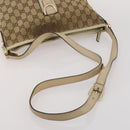 GUCCI GG Supreme GG Canvas Web Sherry Line Bag 3 Set Beige Black Auth bs35614-13