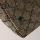 GUCCI GG Supreme GG Canvas Web Sherry Line Bag 3 Set Beige Black Auth bs35614-8