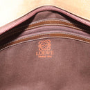 LOEWE Anagram Tote Bag Canvas Beige Gold Auth bs35617-11