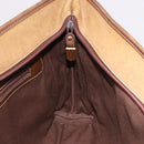 LOEWE Anagram Tote Bag Canvas Beige Gold Auth bs35617-17