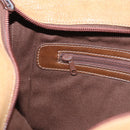 LOEWE Anagram Tote Bag Canvas Beige Gold Auth bs35617-19