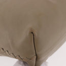BOTTEGA VENETA INTRECCIATO Tote Bag Leather Pink Beige Auth bs35618A-9