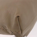 BOTTEGA VENETA INTRECCIATO Tote Bag Leather Pink Beige Auth bs35618A-15
