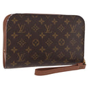 LOUIS VUITTON Monogram Orsay Clutch Bag M51790 LV Auth bs35619-1