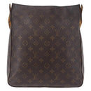 LOUIS VUITTON Monogram Looping GM Shoulder Bag M51145 LV Auth bs35621-2