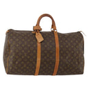 LOUIS VUITTON Monogram Keepall 55 Boston Bag M41424 LV Auth bs35622-1