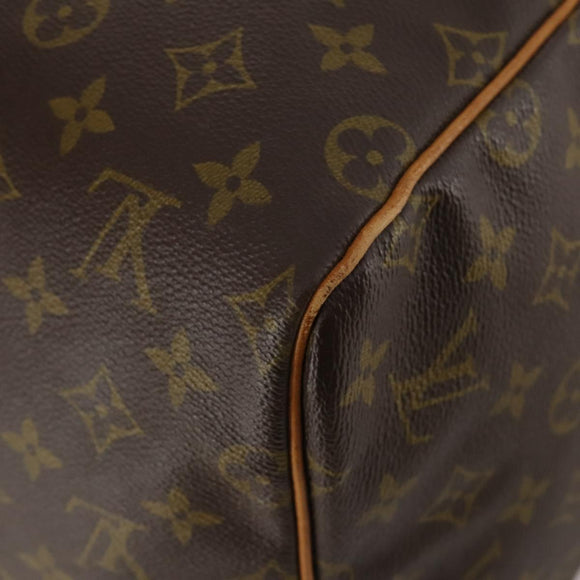 LOUIS VUITTON Monogram Keepall 55 Boston Bag M41424 LV Auth bs35622