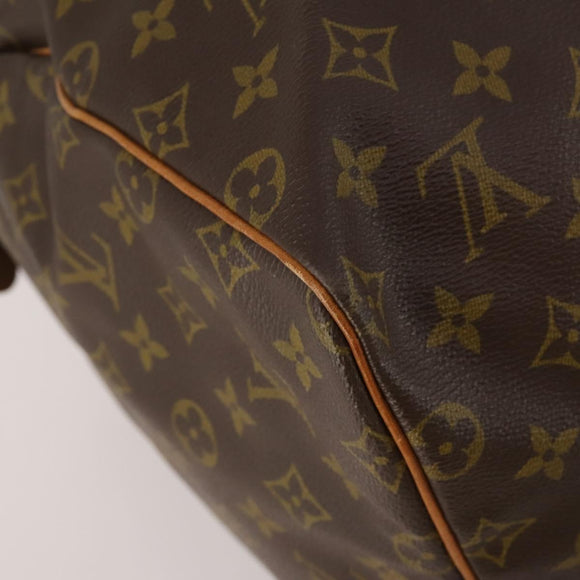 LOUIS VUITTON Monogram Keepall 55 Boston Bag M41424 LV Auth bs35622