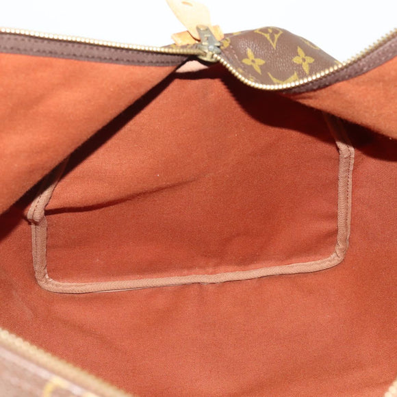 LOUIS VUITTON Monogram Keepall 55 Boston Bag M41424 LV Auth bs35622