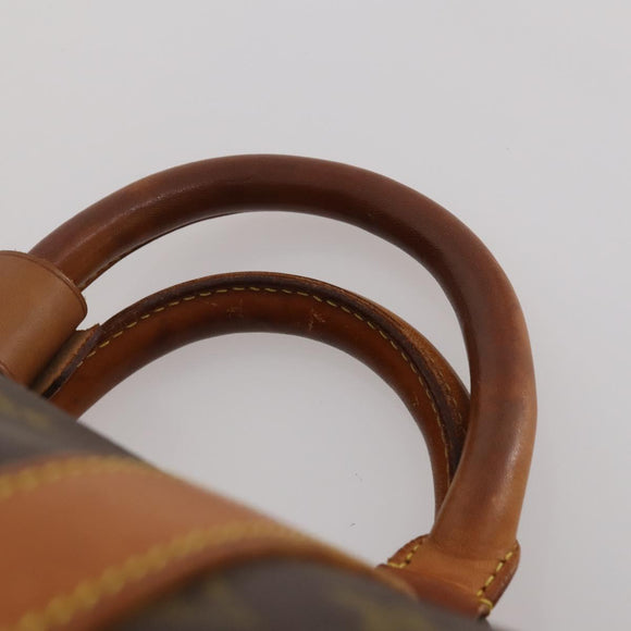 LOUIS VUITTON Monogram Keepall 55 Boston Bag M41424 LV Auth bs35622