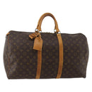 LOUIS VUITTON Monogram Keepall 50 Boston Bag M41426 LV Auth bs35623-1