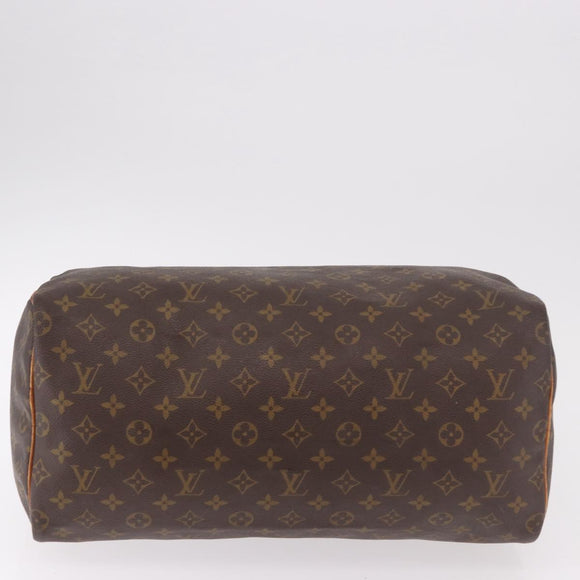 LOUIS VUITTON Monogram Speedy 40 Hand Bag M41522 LV Auth bs35624