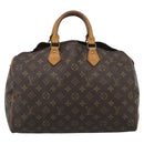LOUIS VUITTON Monogram Speedy 35 Hand Bag M41524 LV Auth bs35625-13