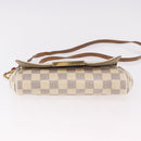 LOUIS VUITTON Damier Azur Favorit PM Shoulder Bag 2way N41277 LV Auth bs35626-5