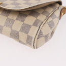 LOUIS VUITTON Damier Azur Favorit PM Shoulder Bag 2way N41277 LV Auth bs35626-17