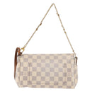 LOUIS VUITTON Damier Azur Favorit PM Shoulder Bag 2way N41277 LV Auth bs35626-2
