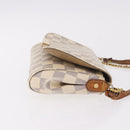 LOUIS VUITTON Damier Azur Favorit PM Shoulder Bag 2way N41277 LV Auth bs35626-3