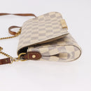 LOUIS VUITTON Damier Azur Favorit PM Shoulder Bag 2way N41277 LV Auth bs35626-4