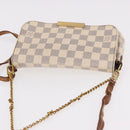 LOUIS VUITTON Damier Azur Favorit PM Shoulder Bag 2way N41277 LV Auth bs35626-6