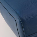 LOUIS VUITTON Epi Keepall 50 Boston Bag Blue M42965 LV Auth bs35627-17