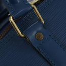 LOUIS VUITTON Epi Keepall 50 Boston Bag Blue M42965 LV Auth bs35627-18