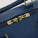 LOUIS VUITTON Epi Keepall 50 Boston Bag Blue M42965 LV Auth bs35627-20
