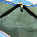 LOUIS VUITTON Epi Keepall 50 Boston Bag Blue M42965 LV Auth bs35627-22