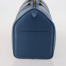 LOUIS VUITTON Epi Keepall 50 Boston Bag Blue M42965 LV Auth bs35627-3