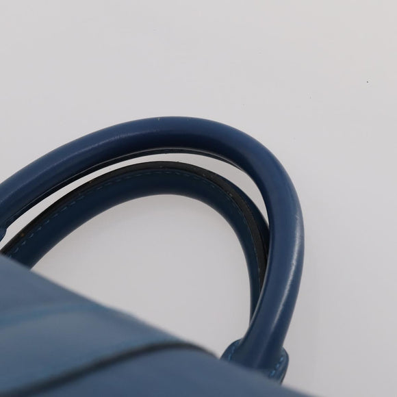 LOUIS VUITTON Epi Keepall 50 Boston Bag Blue M42965 LV Auth bs35627