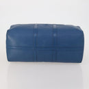 LOUIS VUITTON Epi Keepall 50 Boston Bag Blue M42965 LV Auth bs35627-5