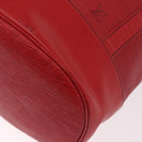 LOUIS VUITTON Epi Randonnee GM Shoulder Bag Red M43087 LV Auth bs35628-16