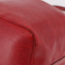 LOUIS VUITTON Epi Petit Noe Shoulder Bag Red M44107 LV Auth bs35629-14