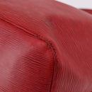 LOUIS VUITTON Epi Petit Noe Shoulder Bag Red M44107 LV Auth bs35629-16