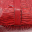 LOUIS VUITTON Epi Petit Noe Shoulder Bag Red M44107 LV Auth bs35629-17