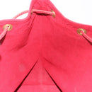 LOUIS VUITTON Epi Petit Noe Shoulder Bag Red M44107 LV Auth bs35629-20