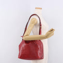 LOUIS VUITTON Epi Petit Noe Shoulder Bag Red M44107 LV Auth bs35629-21