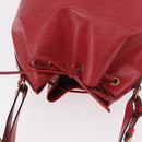 LOUIS VUITTON Epi Petit Noe Shoulder Bag Red M44107 LV Auth bs35629-6