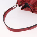 LOUIS VUITTON Epi Petit Noe Shoulder Bag Red M44107 LV Auth bs35629-7