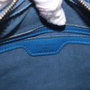 LOUIS VUITTON Epi Soufflot Hand Bag Blue M52225 LV Auth bs35630-17
