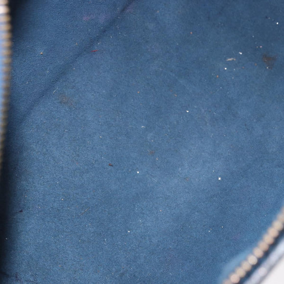 LOUIS VUITTON Epi Soufflot Hand Bag Blue M52225 LV Auth bs35630