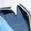 LOUIS VUITTON Epi Soufflot Hand Bag Blue M52225 LV Auth bs35630-18