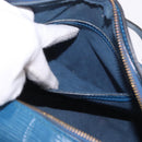 LOUIS VUITTON Epi Soufflot Hand Bag Blue M52225 LV Auth bs35630-20