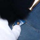 LOUIS VUITTON Epi Soufflot Hand Bag Blue M52225 LV Auth bs35630-12