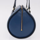 LOUIS VUITTON Epi Soufflot Hand Bag Blue M52225 LV Auth bs35630-3