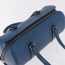 LOUIS VUITTON Epi Soufflot Hand Bag Blue M52225 LV Auth bs35630-6