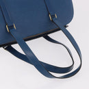 LOUIS VUITTON Epi Soufflot Hand Bag Blue M52225 LV Auth bs35630-7